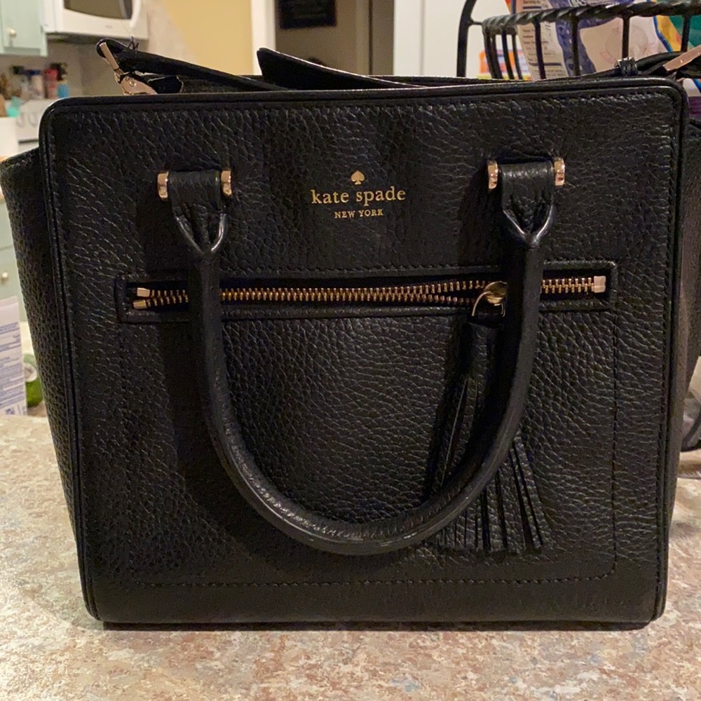 Black Kate spade crossbody